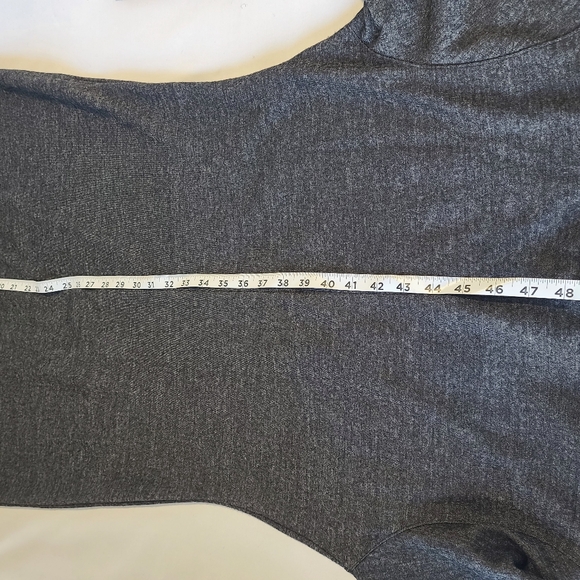 Tweeds Charcoal Long Sleeve Dress - Picture 16 of 16